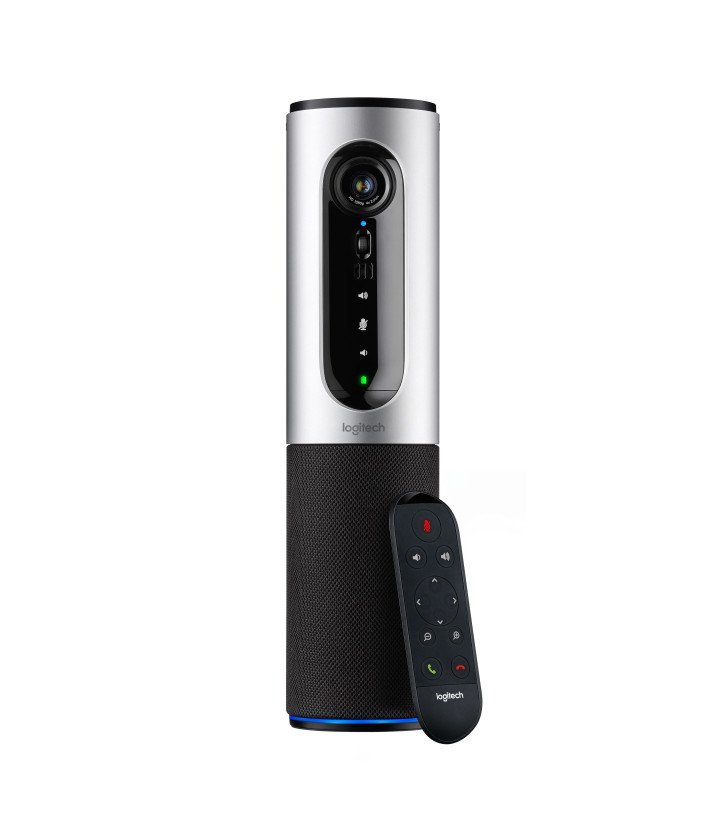 Webcam logitech connect silver