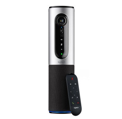 Webcam logitech connect silver