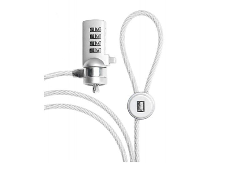 M Security Cable 4 Wheel Combination Lock