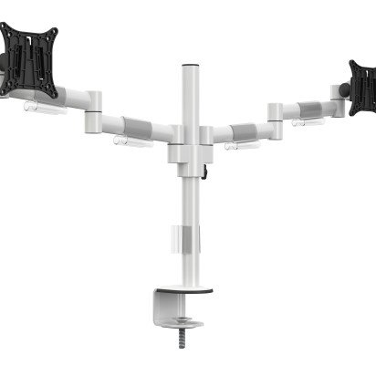 M VESA Deskmount Officeline Dual White