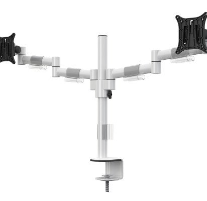 M VESA Deskmount Officeline Dual White