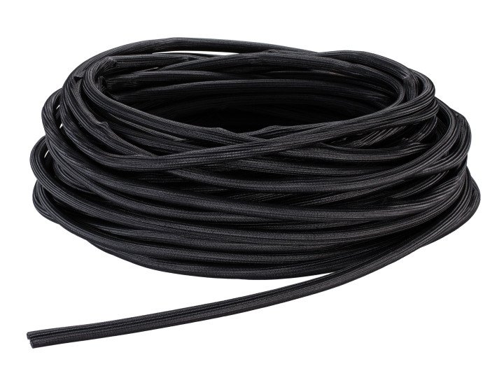 M Universal Cable Sock Self Wrap Basic 19mm Black 50m