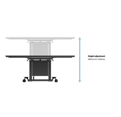 M Motorized Touch Tilt & Table 100kg Max