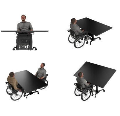 M Motorized Touch Tilt & Table 100kg Max