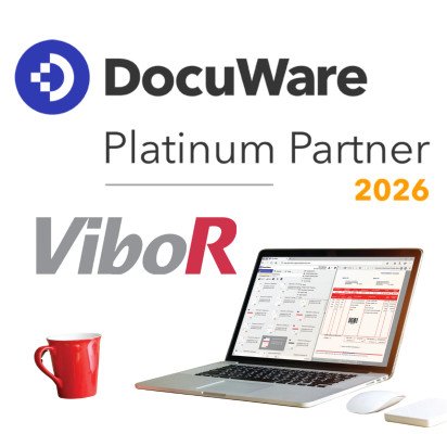 Vibor tudi v letu 2026 ohranja prestižni DocuWare Platinum Partner status 