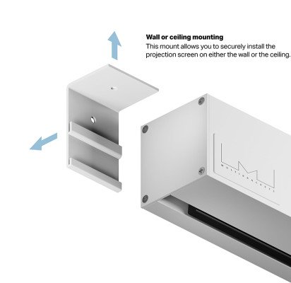 M 16:9 Motorized Projection Screen 300x168, 135